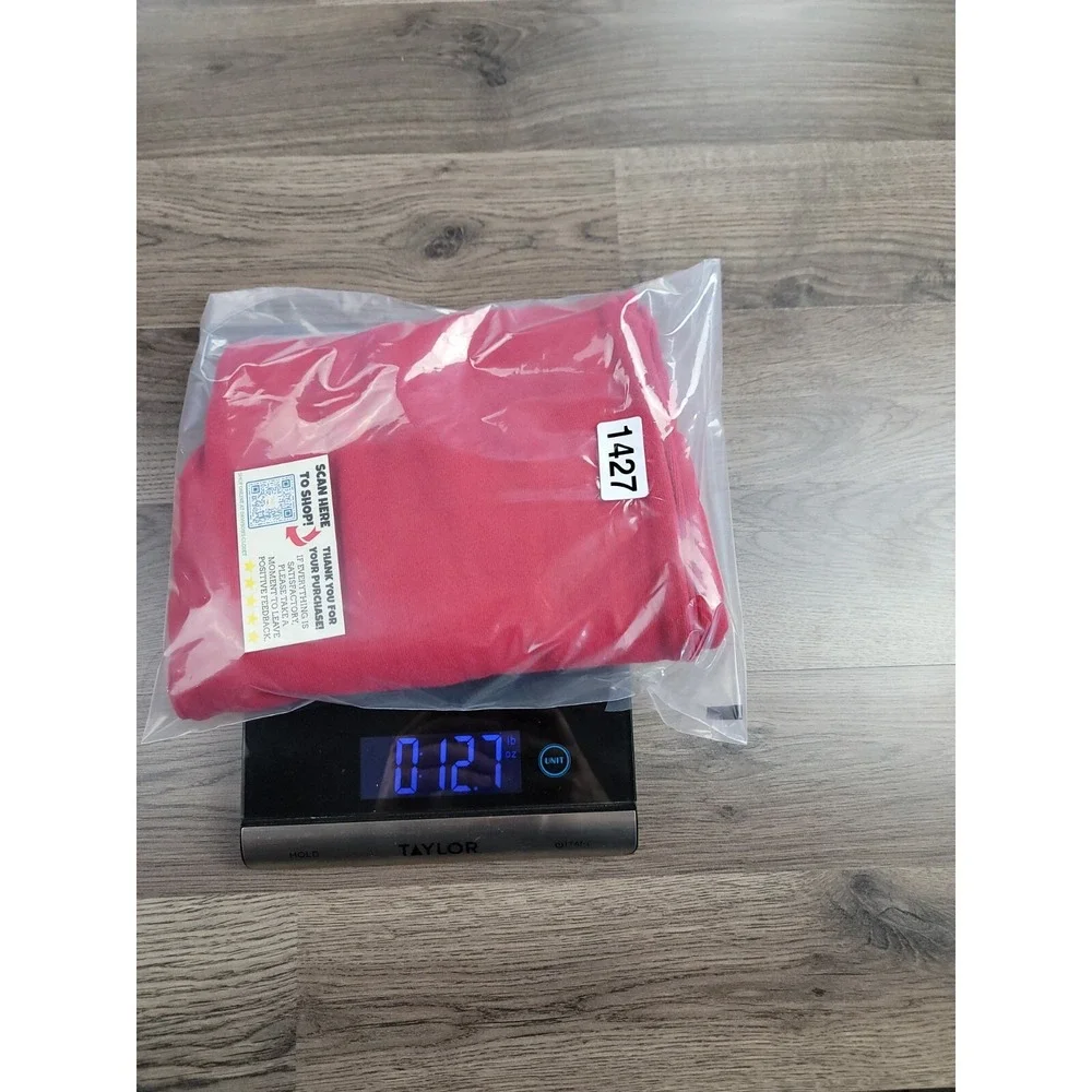 True Religion Jogger Sweatpants Large Red Classic Logo Drawstring Skinny Fit